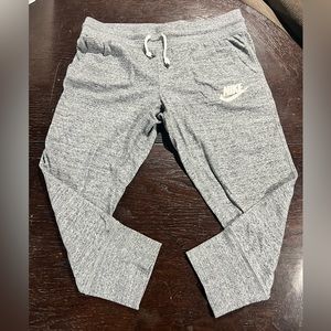 Women’s Nike joggers. Size M gray